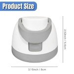 Replacement Lid for Owala Freesip, One Button Water Bottle Replacement Cap Compatible with Owala Cup 16oz 24oz 32oz 40oz, No Leakage Replacement Accessory for Owala Free Sip (Gray)
