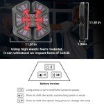 ITEFDTUTNE Music Boxing Machine with Boxing Gloves, Wall Mounted Intelligent Boxing Trainer for Kid, Boxing Game Equipment Workout Punching Machine for Kid Teenagers Boys Girls Gifts