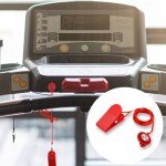 2pcs Universal Treadmill Magnet Safety Key, Magnetic Safety Switch Round Treadmill Safety Key Replacement for Most Treadmills Running Machines