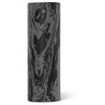 Foundation Roller - Premium EVA Foam Muscle Recovery and Flexibility Roller, Soft Compression for Injury Prevention, Travel-Friendly, Ideal for Athletes, Black/Grey, 12"