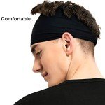 Sweat Headbands, Sports Headbands for Men Women, Head Band for Golf, Skiing,Tennis, Gym, Camping, Running, Cycling, Moisture Wicking Workout Headband