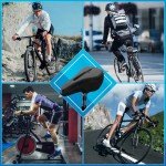 APECYC Bike Seat Cushion Gel Padded Bike Seat Cover for Men Women Extra Padding Soft Comfort Bicycle Seat Cushion for Peloton Bike, Stationary Exercise Bike, Mountain Bike, Road Bike, Ebike