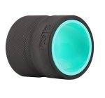 YOGI GRIPS Back Roller Wheel- Foam Padded Back Stretcher Wheel with Center Spine Cradle- Yoga Wheel for Back Pain & Stretching- Comfy Deep Tissue Massage Roller for Back (Extra Small)