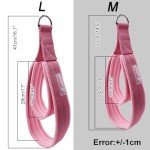 Pilates Double Loop Straps for Reformer Fitness D-Ring Straps,Yoga Exercise Accessories for Home Gym Workout,5 Pair