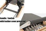 nexace Pilates Reformer Machine, Wood Foldable Pilates Machine Equipment for Home Workout (ReformerFoldable)