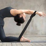 Teaaha 1 PCS Yoga Mat Straps for Carrying, Adjustable Yoga Mat Carrier Strap Easy-Cinch Yoga Mat Holder Sling for All Yoga Mat Sizes, Stretching Band for Pilates, Stretching and Fitness