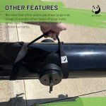 Slim Panda Yoga Mat Straps for Carrying,Adjustable Yoga Mat Carrier, Yoga Mat Sling(Yoga Mat Not Included)(Black)