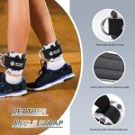 J Bryant Cow Print Barbell Pad Set Including 2 Ankle Straps for Cable Machines, Hip Resistance Band, Weight Lifting Straps, and Thick Cushioned Hip-Thrust Pad with Carry Bag for Squats and Bench Press