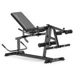 Eisenlink Leg Extension and Curl Machine, Fit for Both 1'' and 2'' Weight Plates, Leg Developer for Strength Training, Home Gym Bench for Full Body Workouts