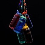 Nalgene Water Bottle - Lightweight Sustain Tritan BPA-Free Shatterproof Bottle for Backpacking, Hiking, Gym, 16 OZ, Wide Mouth, Periwinkle