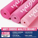 WALITO Resistance Bands for Working Out, Exercise Bands for Women and Men, Workout Bands for Physical Therapy, Stretch, Recovery, Pilates, Rehab, Strength Training and Home Gym