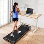 AoraPulse Walking Pad Treadmill, Treadmills for Home, Under Desk Treadmill, Treadmills for Home Small, 2 in 1 Folding Treadmill 300 lbs Weight Capacity