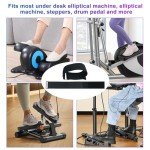 4 PCS Universal Pedal Straps for Elliptical Exerciser Machine, Suitable for Under Desk Leg Exercise Pedal, Enhances Stability, Safety & Workout Efficiency, Ideal for Seniors Fitness & Home Sports