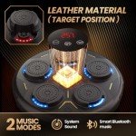 Music Boxing Machine, Boxing Machine Wall Mounted Music with Gloves, Smart Bluetooth Boxing Equipment, Boxing Music Workout Machine