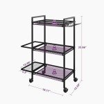 Home Gym Storage Rack,Workout Equipment Gym Organizer,Weight Rack,Yoga Mat Storage Holder,Foam Roller,Gym Home Exercise Equipment Organizer for Home Workouts and Gym Shelf (Black)