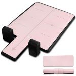 Pilates Reformer Mat, yoga mats for home workout, Reformer mat, Yoga Mat Non-Slip, yoga mats for home workout For Pilates Reformer exercises, 5 mm thick (24"), Pink