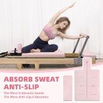 Pilates Reformer Mat, yoga mats for home workout, Reformer mat, Yoga Mat Non-Slip, yoga mats for home workout For Pilates Reformer exercises, 5 mm thick (24"), Pink