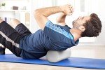 High Density Round White Foam Roller