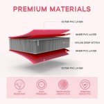 FunWater 10ft Inflatable Gymnastics Mat, Training Mats 4 inches Thick, Gymnastic Tumbling Tracks for Home Gym/Yoga/Cheerleading with Electric Pump