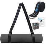 AZURELIFE Adjustable Yoga Mat Carrier Sling