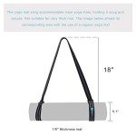AZURELIFE Adjustable Yoga Mat Carrier Sling