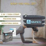 AZURELIFE Adjustable Yoga Mat Carrier Sling