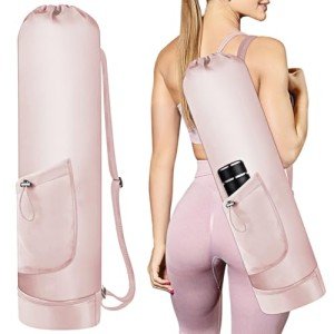 Adjustable Yoga Mat Bag with Water Bottle