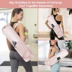Adjustable Yoga Mat Bag with Water Bottle