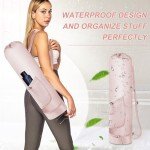 Adjustable Yoga Mat Bag with Water Bottle