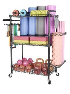 SINGAYE Dumbbell Rack and Workout Gear Organizer