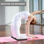 Thick Yoga Knee Pad Mat with Carry Strap
