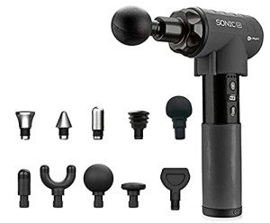 LifePro Sonic LX Massage Gun with Heat & Attachments