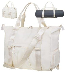 ERTUNA Yoga Mat Gym Bag with Duffle Compartment