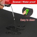 Exercise Equipment Mat for Carpet & Hardwood Floors