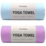 Eunzel Non-Slip Microfiber Yoga Mat Towels - 2 Pack