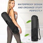 Adjustable Yoga Mat Bag with Water Bottle Pocket