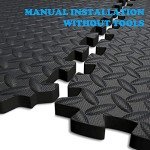 Interlocking EVA Foam Exercise Mat Tiles - 20 SQ.FT