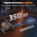 Niceday Smart Rowing Machine with Bluetooth & 16 Resistance Levels