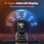 Niceday Smart Rowing Machine with Bluetooth & 16 Resistance Levels