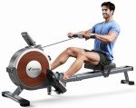 Merach Magnetic Rowing Machine with LCD Monitor