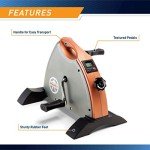 Marcy Portable Mini Cardio Cycle for Home Gym