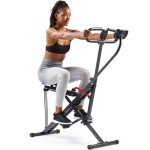 Sunny Health & Fitness Upright Row-N-Ride Trainer