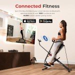 Sunny Health & Fitness Upright Row-N-Ride Trainer
