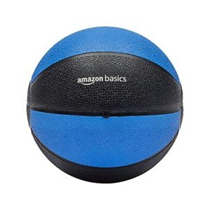 10 lb Blue/Black Weighted Medicine Ball