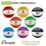 Champion Sports Weighted Medicine Balls, 6-7 lbs