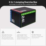 BalanceFrom 3-in-1 Foam Plyometric Jump Box
