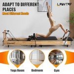 Foldable Pilates Reformer Machine for Home Workouts