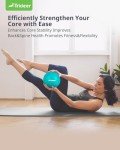 Trideer 9 Inch Pilates Core Exercise Ball