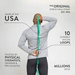 Stretch Out Strap with Exercise Poster – USA Made
