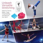 Stretching Strap and Resistance Band for Flexibility